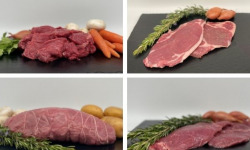 La Ferme d'Autrac - Colis de Bœuf BIO Family de 10kg