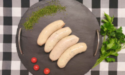 La ferme Grandvillain - [Précommande] Boudin Blanc Ail des Ours - 2 x 90 G