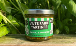 Les Nouvelles Fermes - Tartinable basilic & amandes (90g)