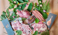 Ferme AOZTEIA - [Précommande] Colis De Viande Fraîche De Porc Basque Kintoa Aop - 2,5kg