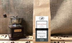 Cafés Factorerie - Café Colombie Décaféiné à l'eau sans solvant GRAIN - 1kg