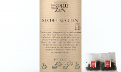 Esprit Zen - Thé Vert - Secret Garden - Boite de 20 Infusettes