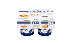 Bastidarra - Ekia - Yaourt brassé pêche 4*125g