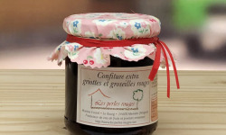 Les Perles Rouges - Confiture Extra De Griotte Et Groseille Rouge