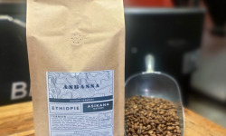 Brûlerie de Melun-Maison Anbassa - Café Asikana Ethiopie BIO- en Grains 6 x 1kg