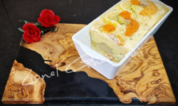 Boucherie Charcuterie Traiteur Lionel Ghérardi - Terrine de Saint-Jacques et Saumon aux agrumes - 250g