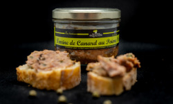 La Ferme du Luguen - Terrine de canard au poivre vert 180g