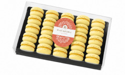 Invitation au Délice - Coffret Mono-parfum - 25 Macarons Citron