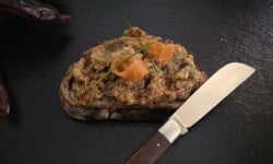 Kusiak - Tartare de légumes et saumon fumé - 100g