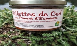 La Ferme de l'Etang - Rillettes de cerf au piment d'Espelette