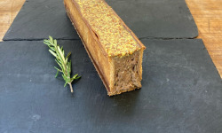 Elevage Les Blancs de l'Ouest - Mini pâté en croûte - Cochon confit, moutarde - 20 tranches