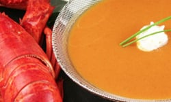 L’Oliveraie du Coudon - BISQUE DE HOMARD AU SEL DE GUERANDE