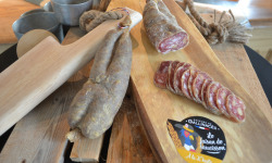 Terre de Gallie - Saucisson de Faisan et de Porc A LA K'KUETE (Cacahuètes)