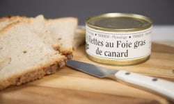 Ferme de Pleinefage - Rillettes Au Foie Gras De Canard - Boite de 190g X10