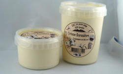 GAEC Les Perce-neige - Crème crue fermière de montagne 50cl