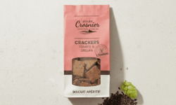 Bière L’Eurélienne – Brasserie de Chandres - CRACKERS TOMATE ORIGAN aux drêches de bière - Atelier Crosnier