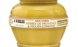 Domaine des Terres Rouges - Moutarde aux Herbes de Provence et aux Figues Confites 55 g