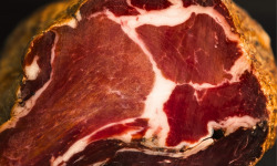 Thierry Salas, fumage artisanal - Coppa de porc noir séchée et fumée - Tranchée sous vide - 100 G