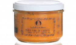 Les délices de Noémie - Petits Pots Bébé 8 Mois: Lot de 3 Purée fine de carotte et panais au petit épeautre Bio