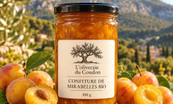 L'OLIVERAIE DU COUDON - CONFITURE DE MIRABELLES BIO 300GR