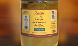 Maison Ramajo - Confit de canard  IGP Gers 2 cuisses 750g