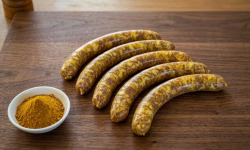 Le Cochon Sans Cochonnerie - Chipolatas au curry sans nitrite 320g