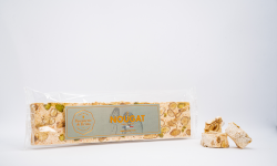 Biscuiterie de Reims - Nougat Tendre Amande Pistache Miel de la Montagne de Reims 100gr