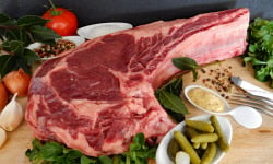 GAEC Villeneuve - Boeuf à la ferme - [Précommande] Côte De Bœuf Blonde D'aquitaine - 2kg