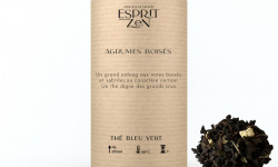 Esprit Zen - Thé Bleu Vert "Agrumes Boisés" - Boite 100g