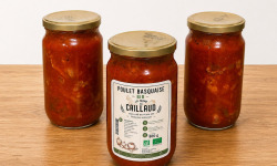La ferme du Caillaud - Colis de 6 poulets basquaise BIO – 6 × 800 g