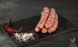 Nature viande - Saucisses de boeuf à l'échalote BIO (race limousine)- 500 g