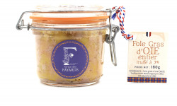 Ferme des Fayards - Foie gras d’Oie entier truffé à 3% 180g