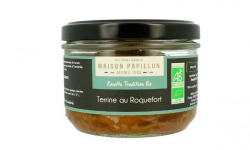 Maison PAPILLON - Artisan depuis 1955 - Terrine BIO au Roquefort 160g