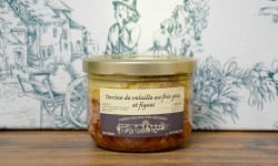 Ferme des Hautes Granges - Terrine de volaille foie gras et figues - 370 g