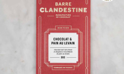 Barre Clandestine - Chocolat et pain au levain - Prix Épicures Bronze - bean to bar