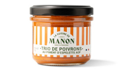 SÒSU, les Artisans de la Sauce - TRIO DE POIVRONS AU PIMENT D’ESPELETTE AOP