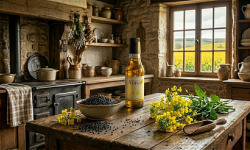 Huilerie d'Auron - Huile vierge de colza - Origine France - 0,5L