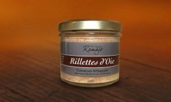 Maison Ramajo - Rillettes d'oie à l'ancienne effilochées à la main 100g