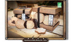 P'tit Bout d'Alsace - Assortiment de Sablés Alsaciens Bio - 125 g