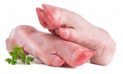 Le Pré de la Rivière - [Précommande] 4 pieds de porc blanc de l'ouest bio