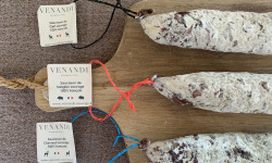 Venandi Sauvage par Nature - Assortiment de 3 Saucissons de Gibier 100% Français