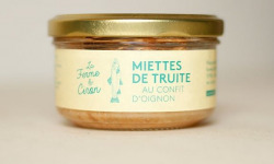 Pisciculture du Ciron - Miettes De Truite Au Confit D'oignon 140g x 12