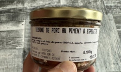 La ferme de Javy - terrine de porc au piment d espelette