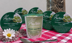 Lait Prairies du Boulonnais - Yaourt brassé Pomme-Kiwi 6 x 125g