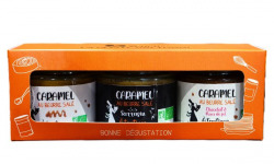 Biscuiterie des Vénètes - Coffret mini pots de caramel au beurre salé