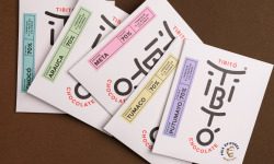 La Cooperativa - Lot de 5 tablettes de chocolat TIBITÓ 5x40g