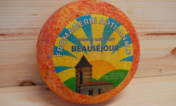 Fromagerie Beauséjour - Gouda au piment d'Espelette  et poivre vert 5kg