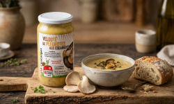 Via l'escargot - Velouté de pleurotes aux escargots