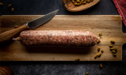 Charcuterie Bobosse - Saucisson à cuire pistaché 450gx1