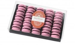 Invitation au Délice - Coffret Mono-parfum - 25 Macarons Cassis